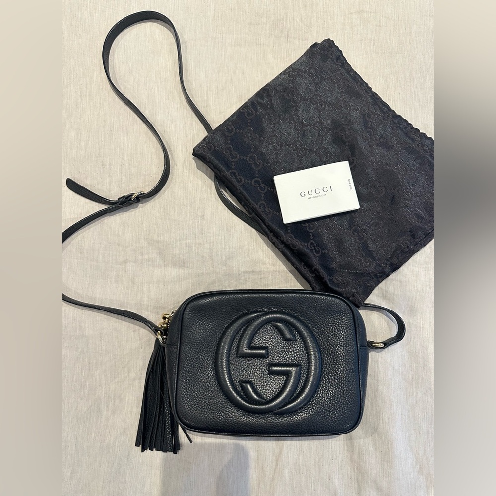 GUCCI soho disco bag - Black UEC 🖤 - Picture 10 of 10
